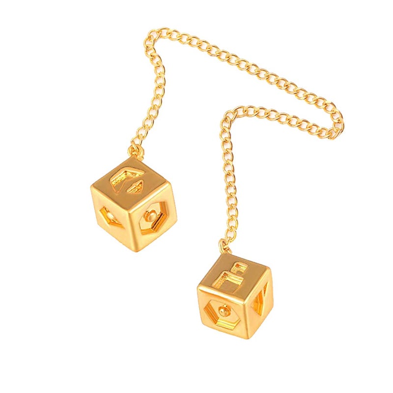 WOERDA Han Solo Dice Lucky Charms Jewelry for Hansolo Cosplay Costumes Replica Accessories - Image 1